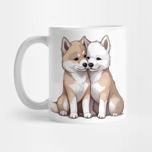 akita dog breed Mug